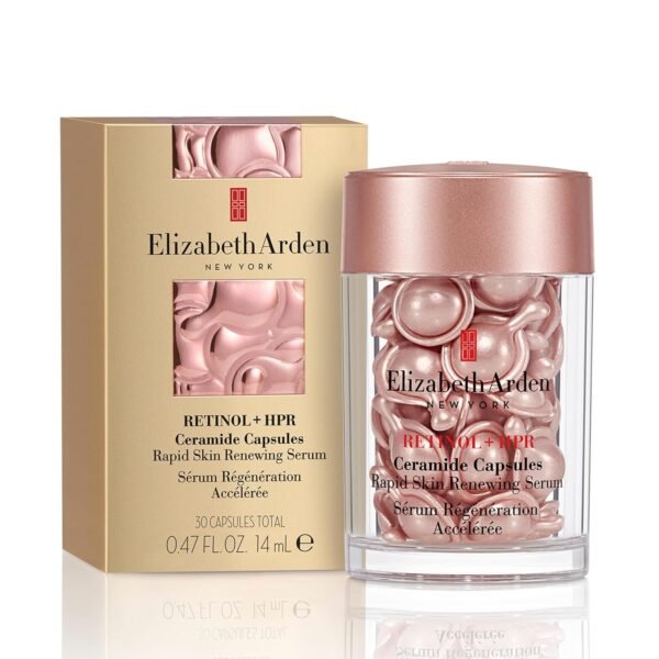 Elizabeth Arden Retinol + HPR Ceramide Capsules Rapid Skin Renewing Serum - Image 2