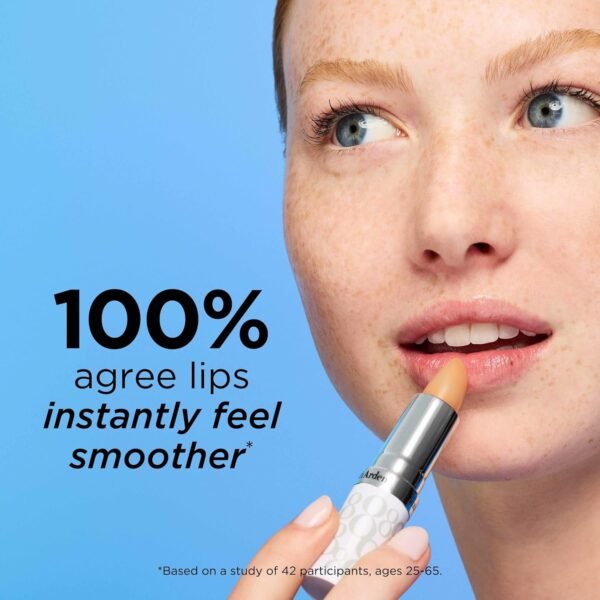 Elizabeth Arden Eight Hour Cream Lip Protectant Stick, Moisturizing Balm, Sheer with Sunscreen, SPF 15, Repairs Cracked Lips, 0.13 oz - Image 4