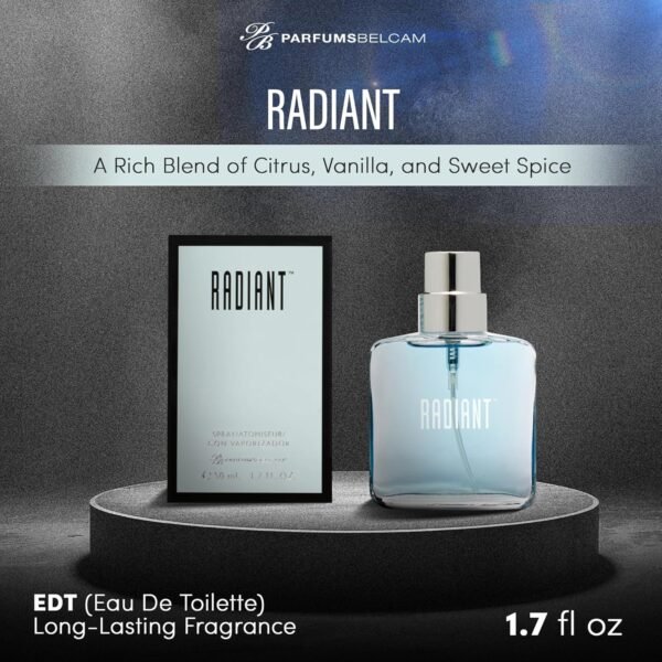 PB ParfumsBelcam Radiant Eau de Toilette Spray, Our version of a Designer. 1.7 Fl Oz - Image 4