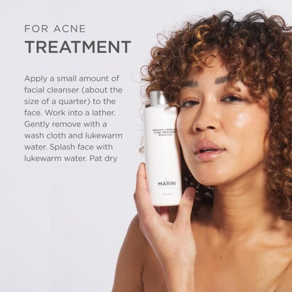 Jan Marini Skin Research Benzoyl Peroxide Acne Treatment Wash 2.5% - 8 Oz - Image 5