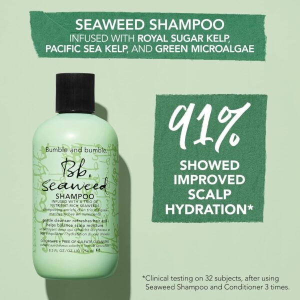 Bumble and bumble. Seaweed Hydrating Shampoo | For Fine-to-Medium Hair or Daily Washer | Sulfate-Free + Color Safe - Image 4