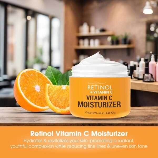 Retinol + Vitamin C Face Moisturizer - Image 3