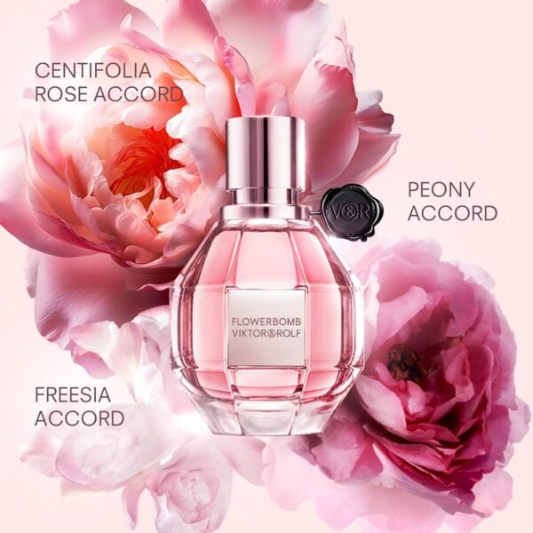 Viktor&Rolf - Flowerbomb Eau de Parfum & Tigerlily Eau de Parfum - Womens Perfume Bundle - Full Size, 3.4 Fl Oz Each - Image 3