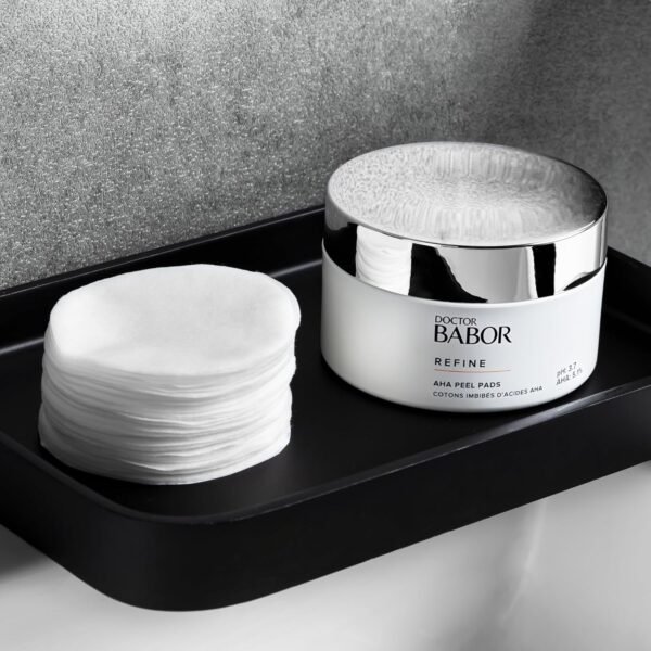 DOCTOR BABOR Refine RX AHA Peel Pads, Exfoliates to Remove Dead Skin and Promote Cell Renewal, Visibly Reduces Fine Lines and Wrinkles - Image 4