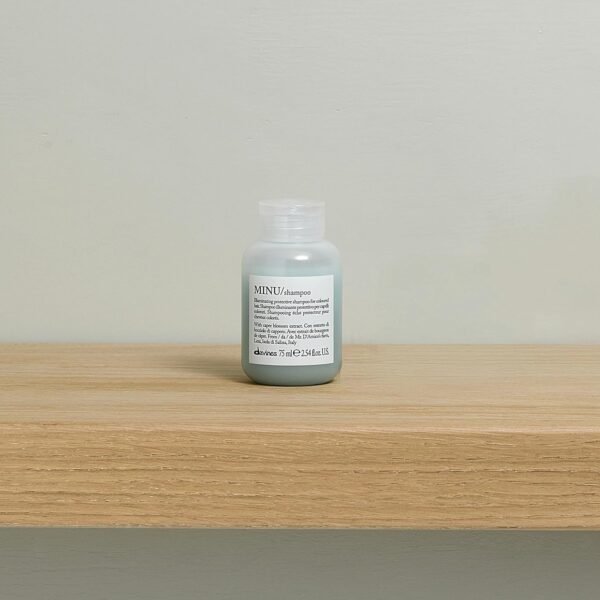 Davines MINU Shampoo, Color Retention Shampoo For Colored, Treated Hair, Protects & Keeps Hair Bright, Shiny For Longer - Image 3