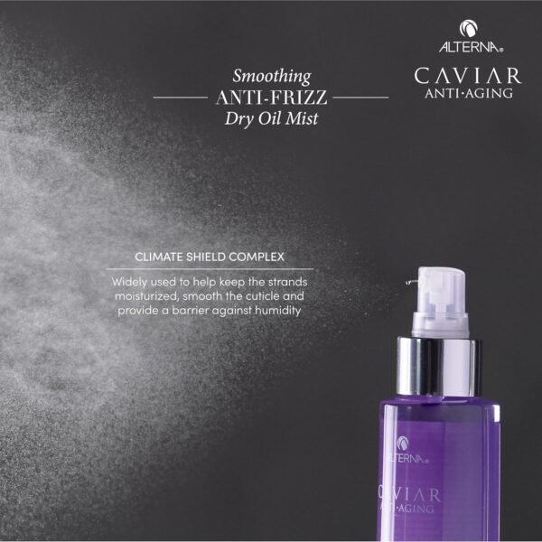 Alterna Caviar Anti-Aging Smoothing Anti-Frizz Dry Oil Mist, 5 Fl Oz (Pack of 1) - Image 6
