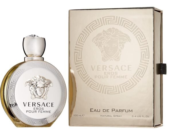VERSACE Eros Eau De Parfum Spray for Women, 3.4 Fl Oz (Pack of 1) - Image 3