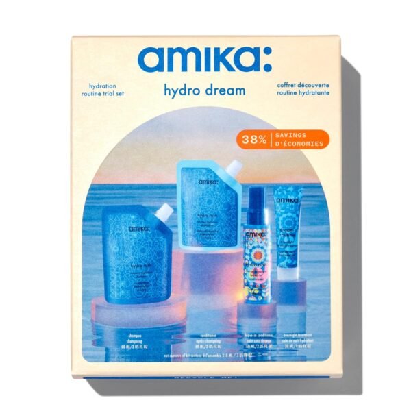 amika hydro dream hair routine trial set - Image 2