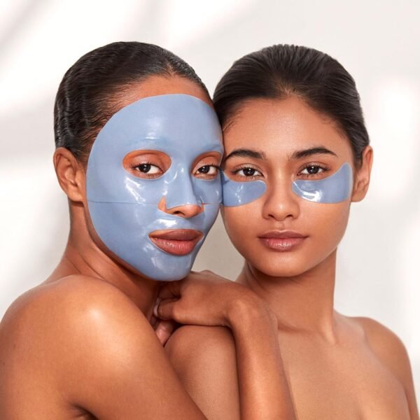 111SKIN Cryo De-Puffing Energy Facial Mask - Fragrance Free - Tighten, De-Puff & Refresh - Peptides & Caffeine - Set of 5 (1 oz each) - Depuffing Face Mask - Image 5