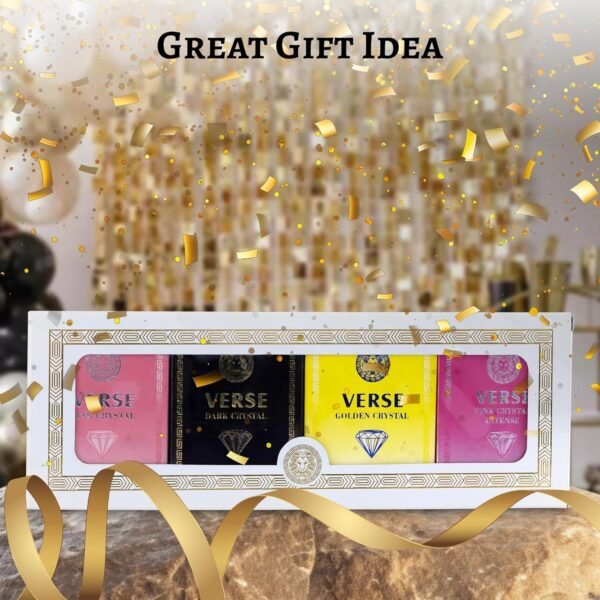 NovoGlow Verse 4-Piece Mini Fragrance Set for Women Light One - Refreshing Combinations of Floral, Fruity & Woody Scents -Ideal EDP Beauty Gift for Birthday, Anniversary Infinity Breeze - Image 8