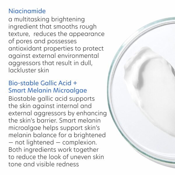 PCA SKIN HydraBright Moisturizer - Facial Skin Care Products, Hydrating Brightening Cream with Squalane, Niacinamide - 1.69 oz Jar - Image 6