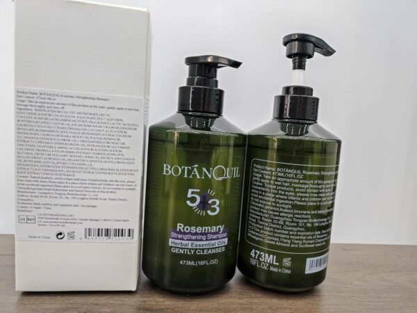 Rosemary Hair Growth Shampoo, Strengthening Shampoo 473 ml(16 fl.oz), For All Hair Types, with Herbal Essential Oils and Plant Extracts for Thinning Hair for Women and Men - Image 11
