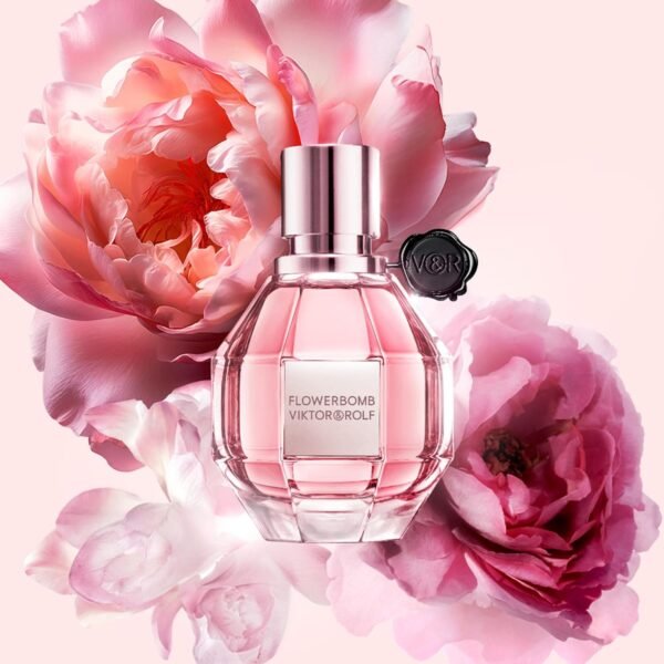 Viktor&Rolf - Flowerbomb Eau de Parfum - Women's Perfume Travel Gift Set - Floral & Woody - With Notes of Vanilla, Jasmine, & Rose - Full Size Perfume, 1.7 Fl Oz, Travel Size Perfume, 0.3 Fl Oz - Image 4