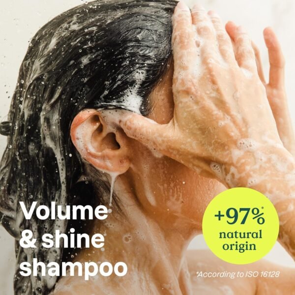 ATTITUDE Volume and Shine Hair Shampoo, EWG Verified, For Thin Hair, Naturally Derived Ingredients, Vegan and Plant Based, Soy Protein And Cranberries, 32 Fl Oz - Image 4