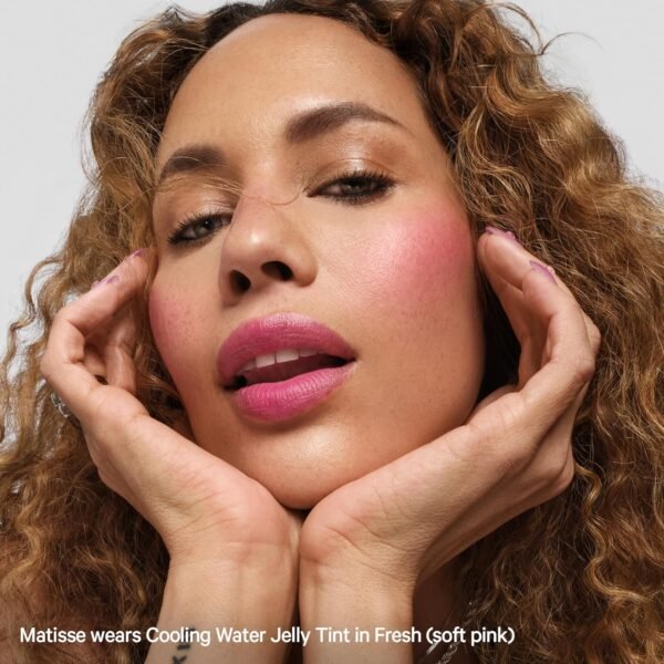 Milk Makeup Cooling Water Jelly Tint – Sheer Lip + Cheek Stain with Vegan Collagen, Seawater + Aloe – Hydrating, Long-Lasting, Buildable Lip Tint + Blush - Image 9