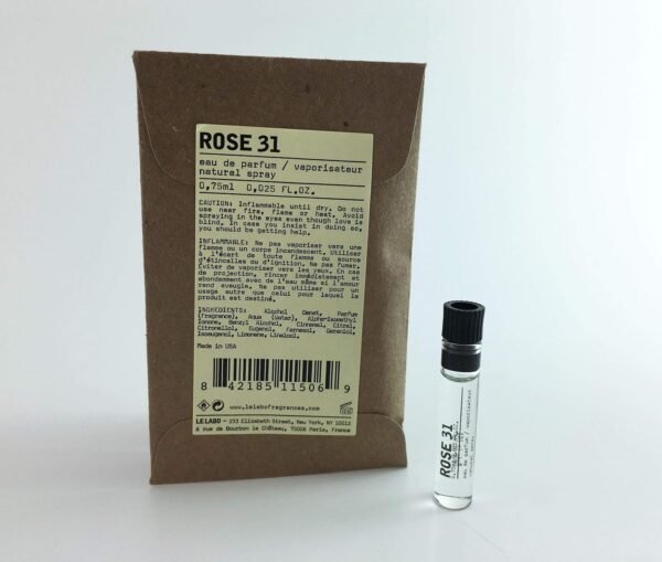 Le Labo Rose 31 Eau de Parfum .025 oz. Small Sample - Image 2