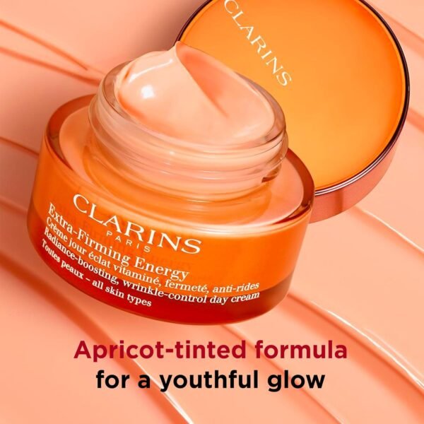 Clarins Extra-Firming Energy Moisturizer | 2-in-1 Anti-Aging Day Cream | Radiance Boost | 1.7 Ounces - Image 5