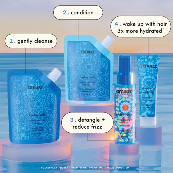 amika hydro dream hair routine trial set - Image 4