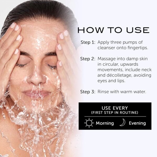 111SKIN Black Diamond Vitamin C Cleanser Face Wash for All Skin Types, Foaming Facial Cleanser with Peptidic Microalgae Complex for Dull Uneven Skin Tone & Dark Spots 3.4 fl oz - Image 6