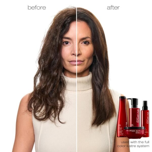Shu Uemura Color Lustre Conditioner For Color Treated Hair - Protects Hair Color For Up to 6 Weeks, Smooths and Adds Shine, Provides Light Nourishment - Image 3