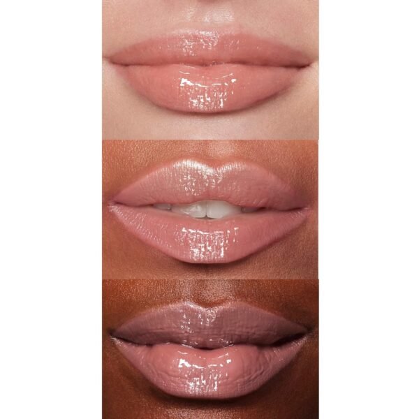 e.l.f. Lip Lacquer, Nourishing, Non-Sticky Ultra-Shine Lip Gloss With Sheer Color, Infused With Vitamins A & E, Vegan & Cruelty-Free, Whisper Pink - Image 5