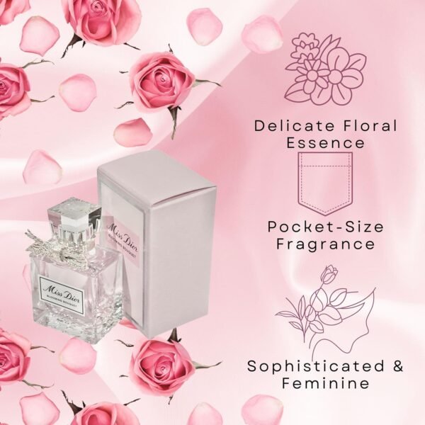 Dior Miss Blooming Bouquet Perfume Women Mini EDT Splash 0.17 Ounce - Image 6