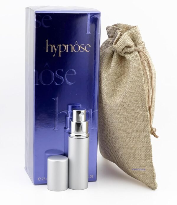 BUNDLE- HYPNOSE Perfume for Women 2.5 EDP by L.a.n.c.o.m - Eau De Parfum with Burlap Bag & Mini Refillable Atomiser - Image 2