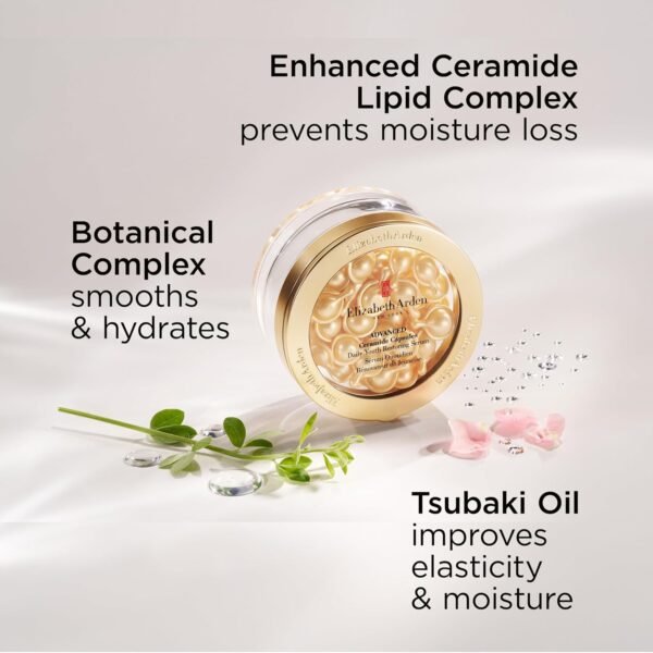 Elizabeth Arden Advanced Ceramide Face Serum Capsules, Anti-Aging Skincare, Fragrance-Free Hydrating Formula for Radiant, Firm Skin, Nourishing and Strengthening - Image 8