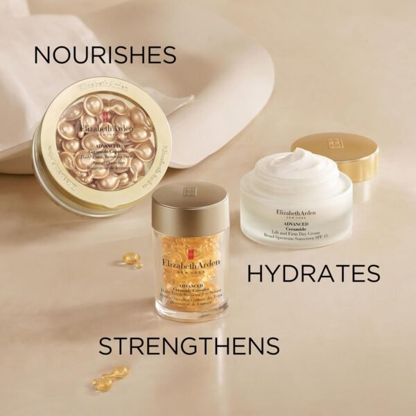 Elizabeth Arden Advanced Ceramide Lift and Firm Face Cream, Hydrating Moisturizer for Day or Night, Infused with Peptides, 1.7 fl oz - Image 14