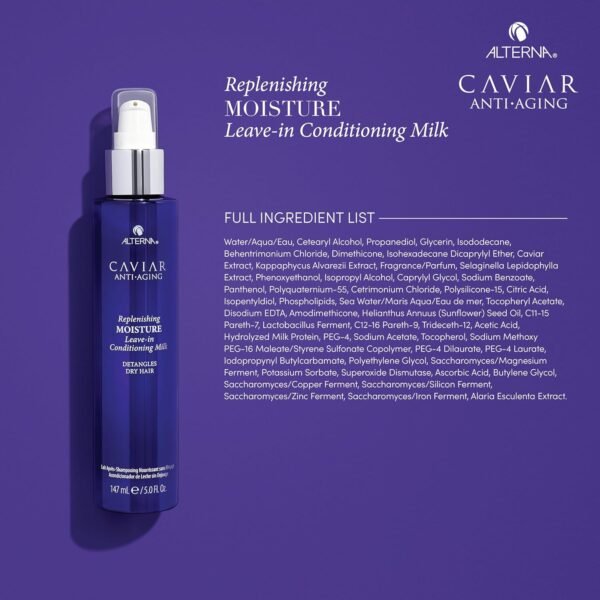 Alterna Caviar Anti-Aging Replenishing Leave-in Conditioning Milk, 5 fl. oz. - Image 4