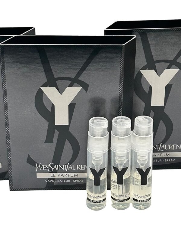 Yves Saint Laurent YSL Y Men Sample Perfume LE PARFUM Spray Trial Size Partially Filled Vials 1.2 ml / 0.04 fl oz (set of 3) - Image 5