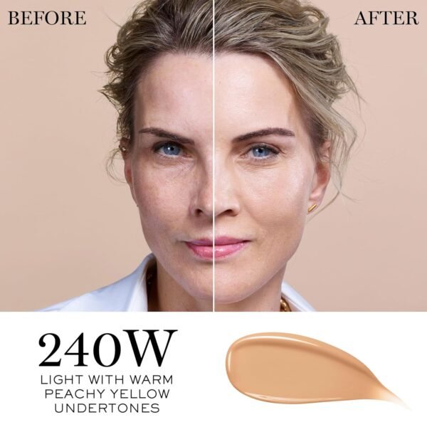 Lancôme Teint Idôle Ultra Wear Care & Glow Foundation for Up to 24H Healthy Glow - SPF27 - Medium Buildable Coverage & Natural Glow Finish - Image 3