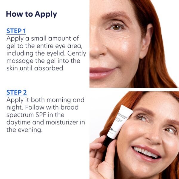 PCA SKIN Ideal Complex Revitalizing Eye Gel - Lightweight Anti-Aging Eye Treatment for Dark Circles, Safe for use on Eyelids - Image 7