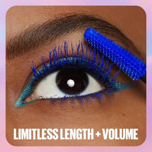 Maybelline Lash Sensational Sky High Washable Mascara Makeup, Volumizing, Lengthening, Defining, Curling, Multiplying, Buildable Formula, Blackest Black, 1 Count - Image 7