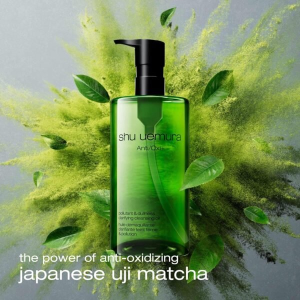 shu uemura AntiOxi+ Clarifying Cleansing Oil, Makeup Remover and Facial Cleanser to Combat Dullness and Impurities - Image 5
