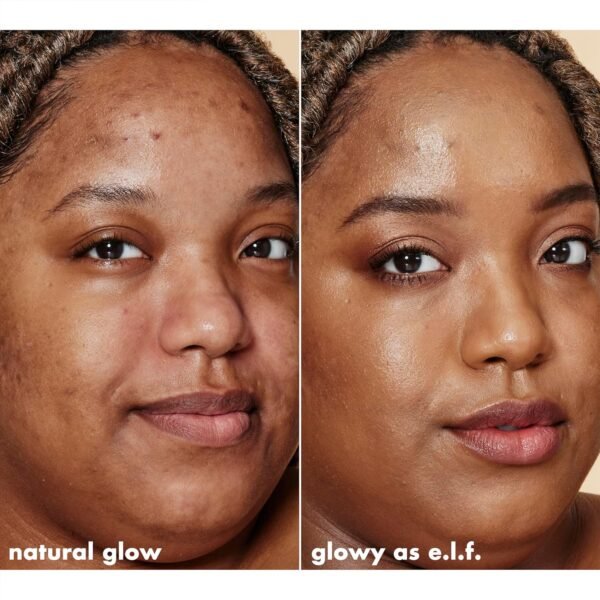 e.l.f. Halo Glow Liquid Filter, Complexion Booster For A Glowing, Soft-Focus Look, Infused With Hyaluronic Acid, Vegan & Cruelty-Free, 5 Medium/Tan - Image 6