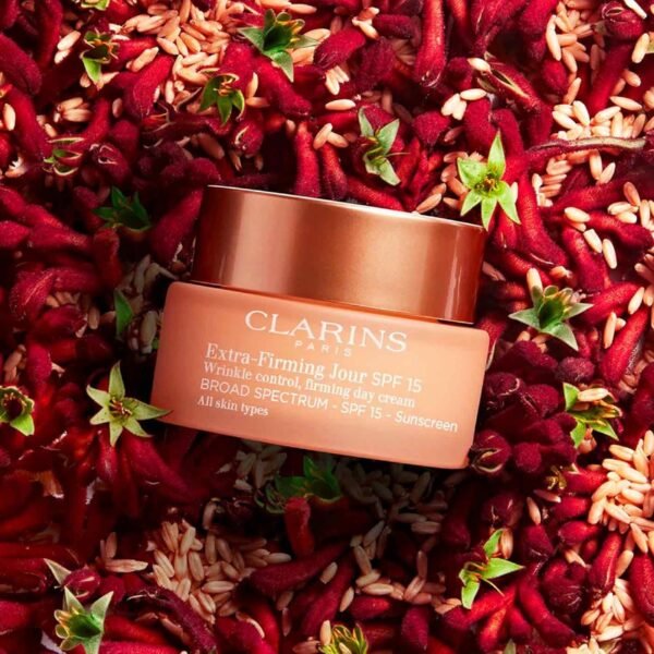 Clarins Extra-Firming Day Cream SPF 15 | Anti-Aging Moisturizer | UVA/UVB Protection | Visibly Regenerated, Firmer Skin* | Boosts Radiance - Image 7