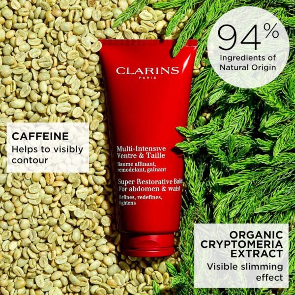 Clarins Super Restorative Abdomen & Waist|Anti-Aging Body Cream For Mature Skin Weakened By Hormonal Changes|Visibly Redefines for Slimming Effect|Firms, Tightens & Tones Skin|6.8 Ounces - Image 4