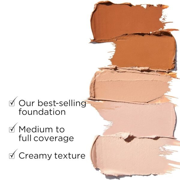 Elizabeth Arden Flawless Finish Sponge-On Cream Makeup, Longwear Moisturizing Medium-to-Full Coverage, 0.8 oz - Image 4