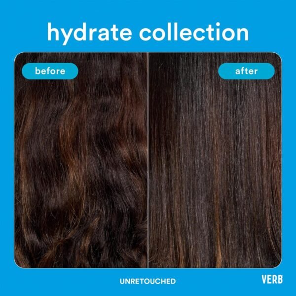 VERB Hydrate Styling Cream - Smooth + Reduce Frizz for Dry + Frizzy Hair - Amber + Warm Jasmine Scent - Image 6