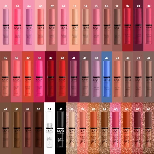 NYX PROFESSIONAL MAKEUP Butter Gloss, Non-Sticky Lip Gloss - Creme Brulee (Natural) - Image 6