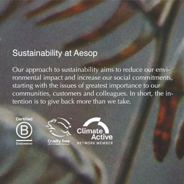 Aesop Geranium Leaf Exfoliating Body Scrub | Smooth, Soft, Hydrated Skin | 6.2 oz / 180mL - Image 7
