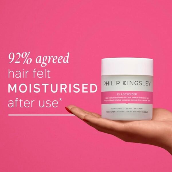 PHILIP KINGSLEY | Elasticizer | Deep Conditioner | Repair Hair Mask Treatment for All Hair Types | Pre-Shampoo Deep Conditioning Mask | Hydrates, Adds Shine and Reduces Breakage and Frizz | 5.07oz - Image 5