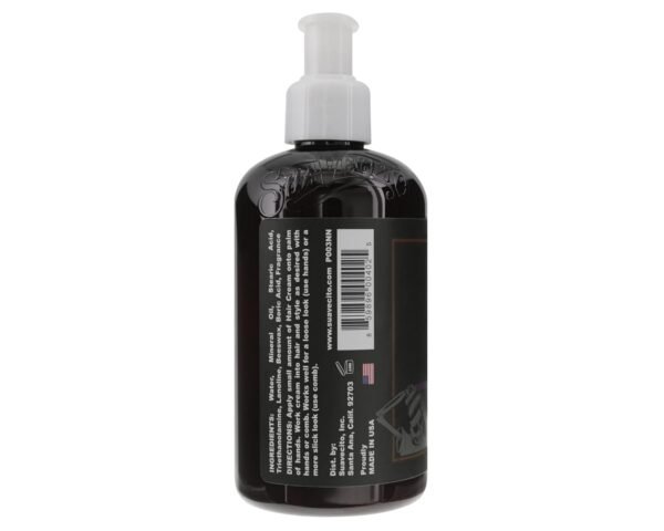 Suavecito Hair Cream Pump Bottle Medium Shine All Day Light Hold (8 oz) - Image 3