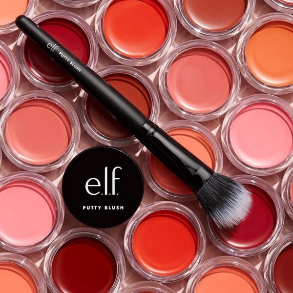 e.l.f. Putty Blush, Creamy & Ultra Pigmented Formula, Infused with Argan Oil & Vitamin E, Tahiti, 0.35 Oz (10g) - Image 6