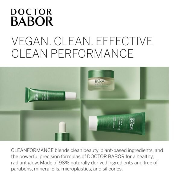 BABOR CLEANFORMANCE Revival Cream Rich, Revitalizing Probiotic Face Cream with Hyaluronic Acid, Promotes Skin Elasticity & Firmness, Anti Aging Cream to Hydrate and Lift, 1.69 oz - Image 6
