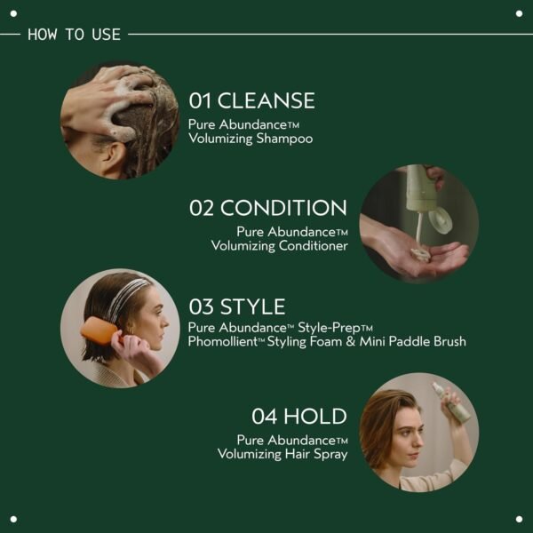 Aveda Pure Abundance Volumizing Shampoo | Adds Volume to Fine Hair | with Kaolin Clay - Image 6