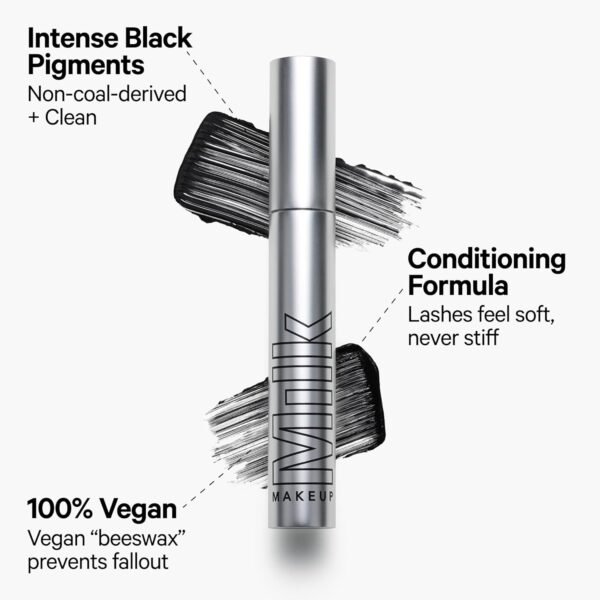 Milk Makeup KUSH Volumizing Mascara - Vegan, Clean, Cruelty-free - Fuller, Healthier Lashes - Image 5
