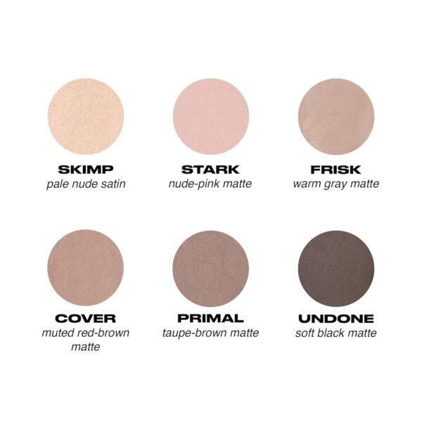 Urban Decay Naked 2 Basics Mini Eyeshadow Palette - 6 Matte Nude Shadows, Multi-Use Powder for Eye, Contour, or Brows, Ultra-Blendable Cool-Tone Neutrals, Long-lasting Wear, Travel Makeup with Mirror - Image 10