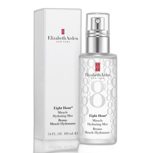 Elizabeth Arden Eight Hour Face, Facial Hydrating Mist and Nightime Moisturizer - Image 2